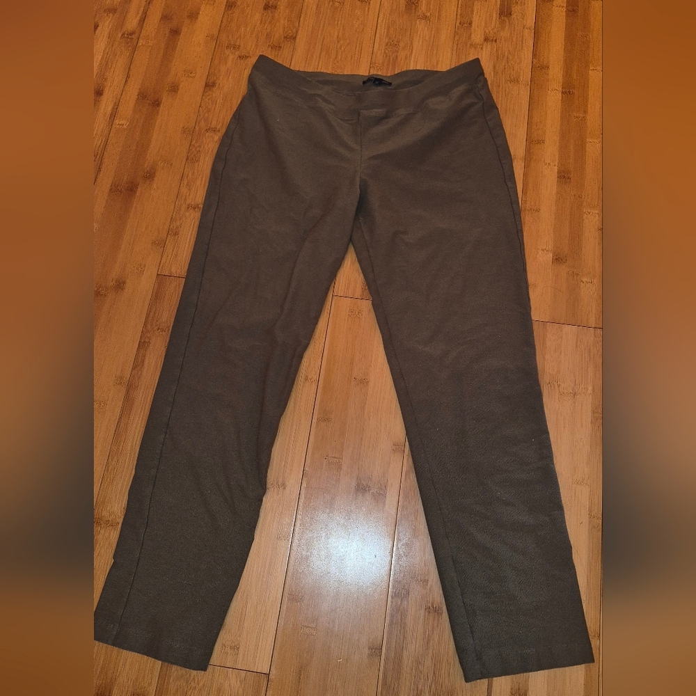 Brown Casual Pants